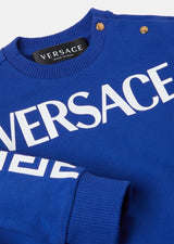 Blue Logo Sweatshirt