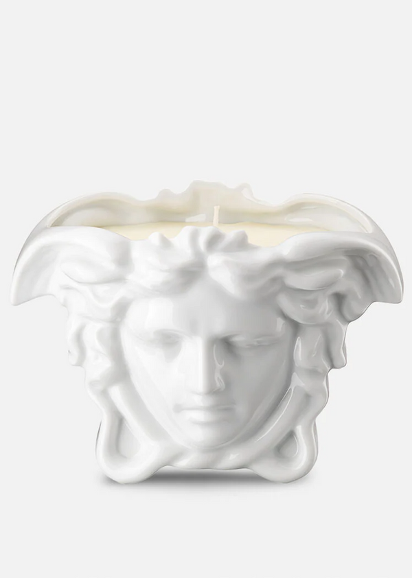 Medusa Grande Scented Candle White