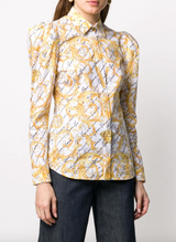 Puff Shoulder Baroc Blouse