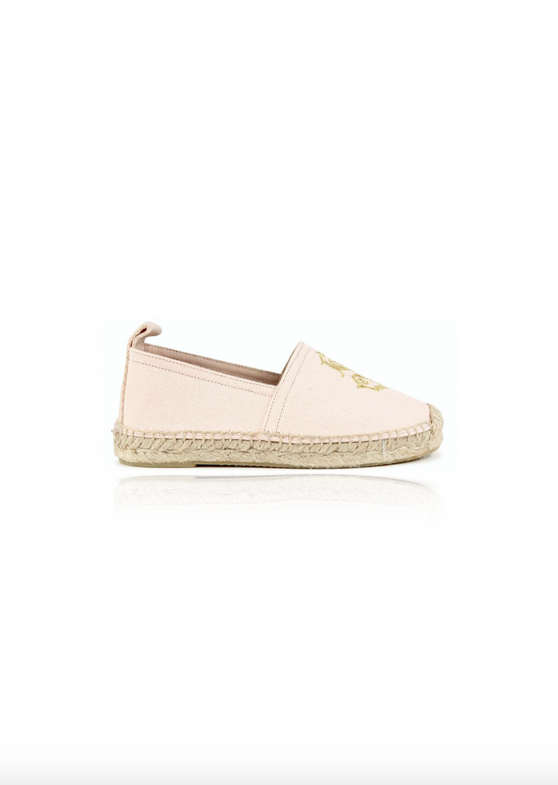 Light Pink Logo Espadrilles