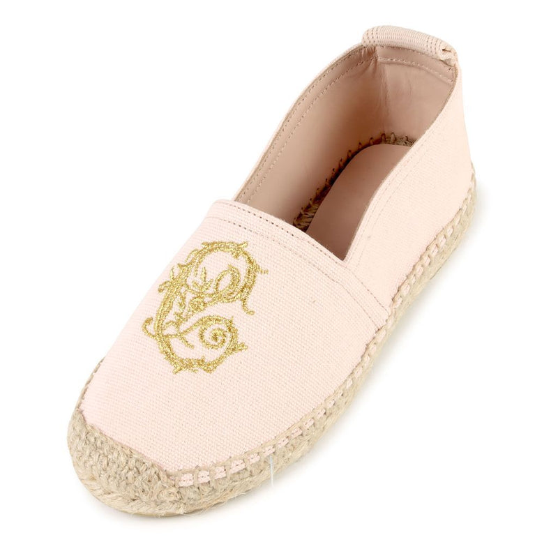 Light Pink Logo Espadrilles