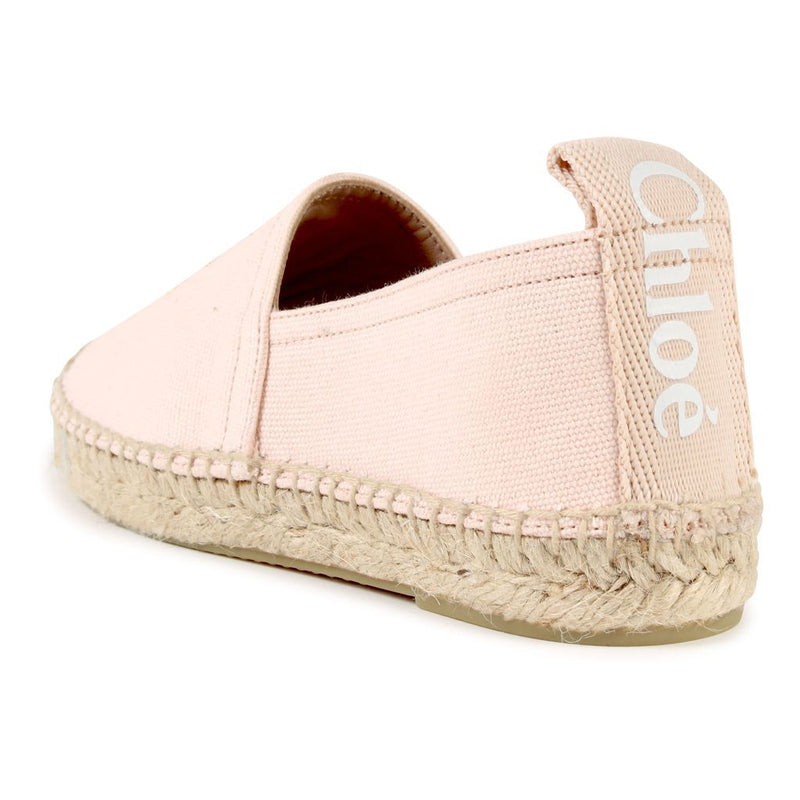 Light Pink Logo Espadrilles