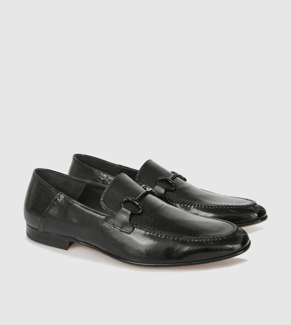 Black Patent Loafers