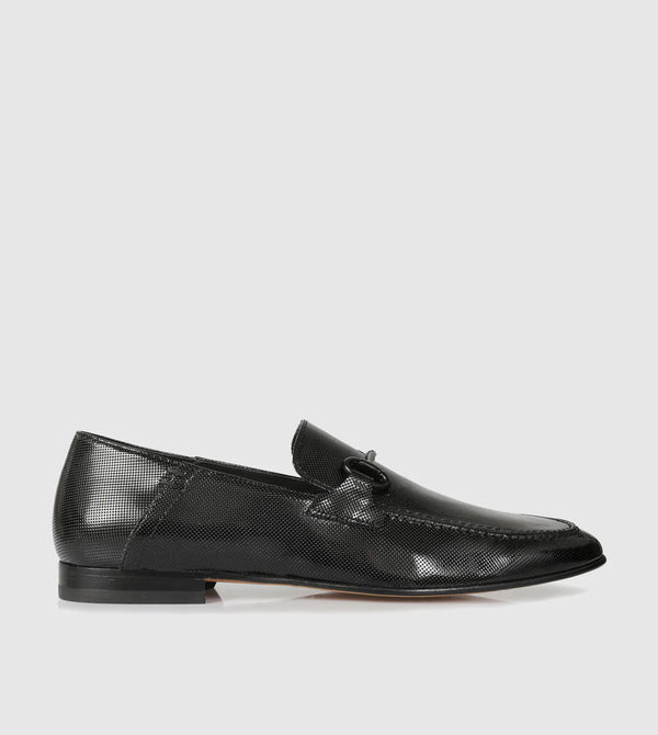 Black Patent Loafers