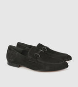 Black Suede Loafers