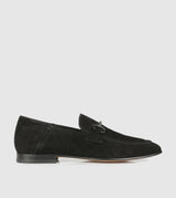 Black Suede Loafers
