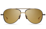 Subsystem in Black Iron, Yellow Gold and Golden Amber Lens