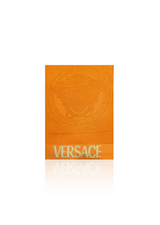 Orange Medusa Beach Towel