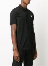 Polo with Medusa Black