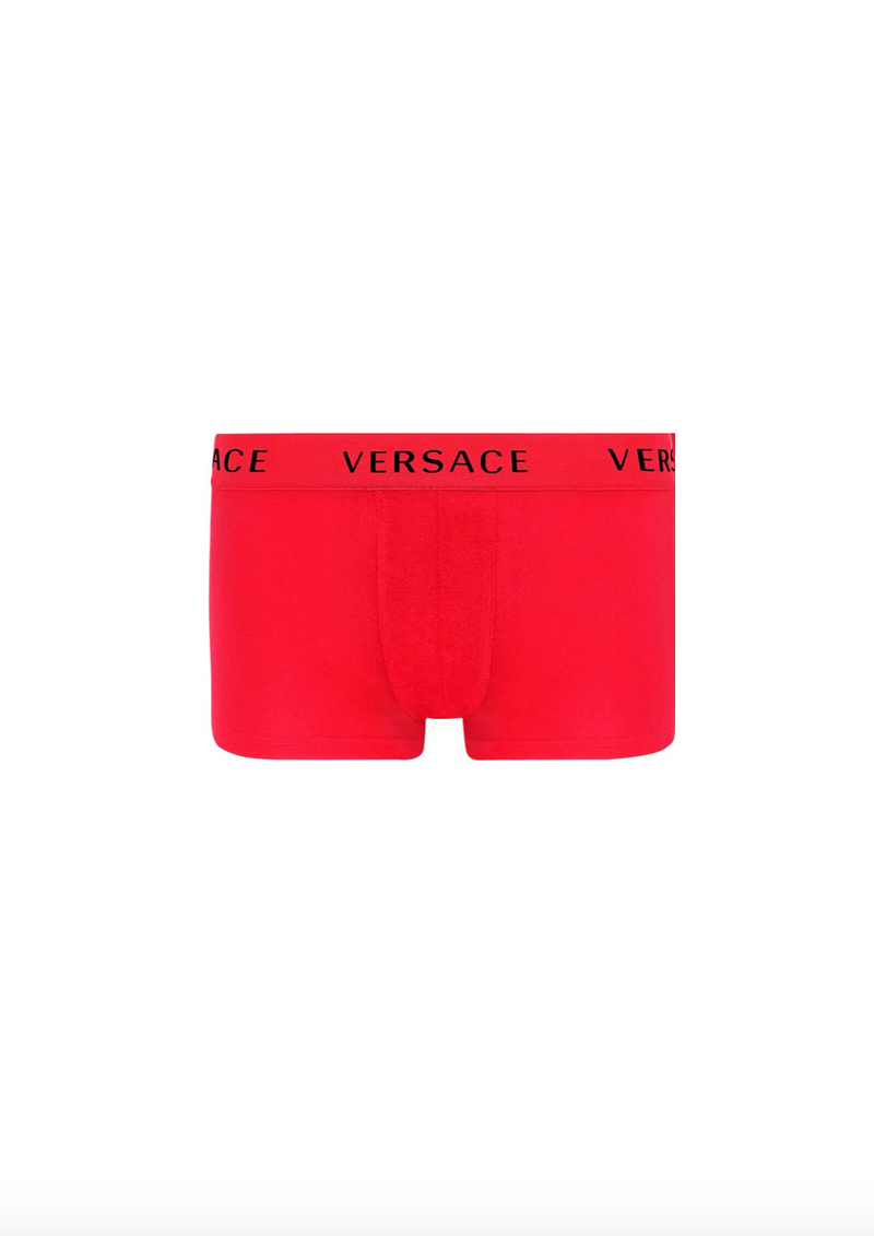 Versace Logo Boxers in Red