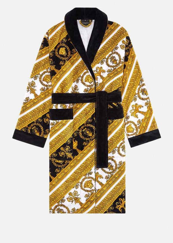 I Love Baroque Print Bathrobe