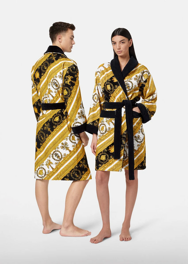 I Love Baroque Print Bathrobe