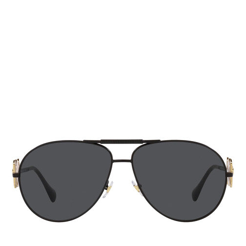 Versace Matte Black Sunglasses